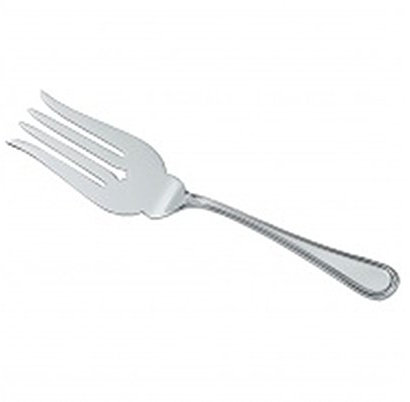 ROYAL QUEEN Forchetta per servire Pesce Stile Inglese Argentato Argento Sheffield Italia cod.515125 cm 24x5,5 by Varotto & Co.
