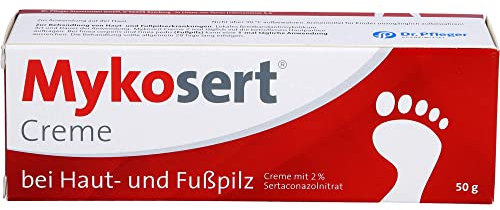 Mykosert bei Haut- und Fußpilz Creme 50 Gramm