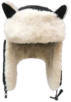 Fliegermütze Kinder Skimütze Winter Winterhut Warm Russlandmütze Dick Wintermütze Ohrenklappen Strickmütze Mädchen Kunstfellmütze Jungen Trapper Hat Plüsch wintermütze