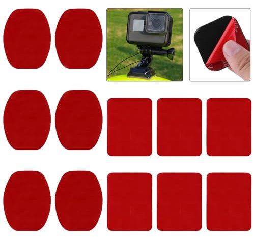 Leogony 12PCS 3M Sticky Pads Double Sided, Adhesive Mount Pad for Nextbase Dash Camm, Dashcam VHB Magnetic