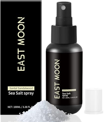 Sea Salt Spray,Sale Marino Capelli, Spray al Sale Marino per Capelli,Lacca per Capelli per Uomo, Capelli più Pieni, Consistenza Stabile, Unisex (100 ml)
