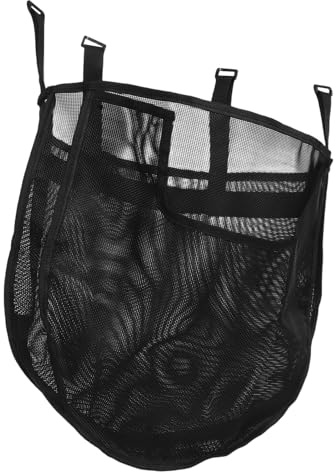 WRITWAA Sac de rangement pour jouets de bain : organiseur mural en maille capacité avec fermeture éclair pour, idéal pour ranger les jouets de salle de bain des enfants et des familles.