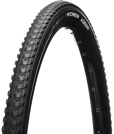 HUTCHINSON - ACROBAT - Tubetype - Pneu Vélo Ville / Vélotaf Et Trekking - Protect'air - Tringles Rigides - Noir - Dimensions 26 x 1,95 Pouces