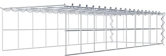 GABIONA Culture de Gabion TYP4 Corbeille à Pierres 100 x 20 x 40 cm, Maille 10 x 10 cm, gabions