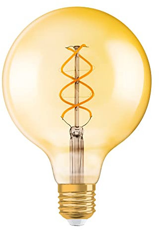 OSRAM LED Vintage Edition 1906, Sockel: E27, Dimmbar, Warmweiß, Filament Gold