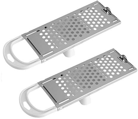 Tubayia 2 pezzi Acciaio Inossidabile Spätzle Spätzle Maker Spätzle Maker Utensile da Cucina Utensile per Spätzle fatti in casa