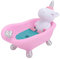 Amosfun Cartoon Seifenhalter Einhorn Seifenschale Rosa, Niedliche Tier Badewanne Seifenkiste FüR Badezimmer Dusche KüChe Waschbecken