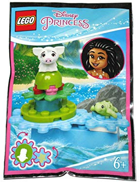 LEGO Disney Moana Pua Schwein und Schildkröte - Enthält 16 Teile - Für Kinder ab 6 Jahren