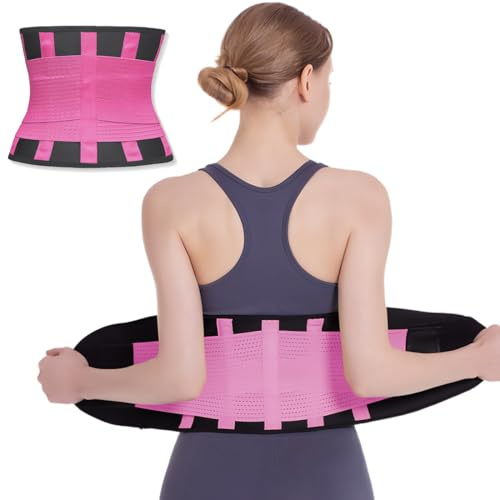 XYTAHDM Faja Reductora Mujer, Waist Trainer, Faja Reductora Hombre, Abdominal Lumbar Fajas Reductoras Abdomen Adjustable para Deporte Fitness Postparto