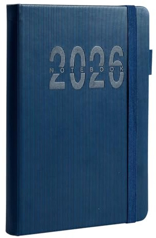 2026 Planerare, Bärbar Almanacka Planerare, A5 Personlig Daglig Organizer för Studier Arbete Resor Skola Vardag