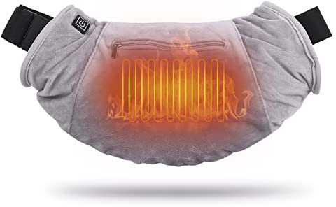 Chauffe-mains électrique chauffant pour temps froid, sac banane pour la chasse, le ski, le camping, la randonnée, la pêche, les activités de plein air