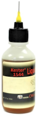 Kester 1544 Liquid Soldering Flux, Activated Rosin, 2oz Bottle