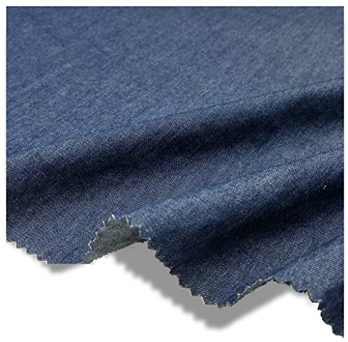 ZXC Ultradünne Qualitäts-Cowboy-Stoffe 100% Baumwolle Gewebe -150 cm Breit (Color : Blue5)