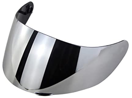 Shkalacar Motorrad Windschutz Helm Objektiv Visier Vollgesichts Helmvisier Ersatz für AGV K1 K3SV K5