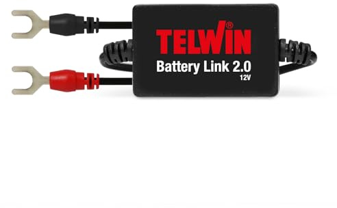 Telwin Battery Link 2.0, Monitoraggio e Gestione Intelligente della Batteria, 12V con App gratuita, per
