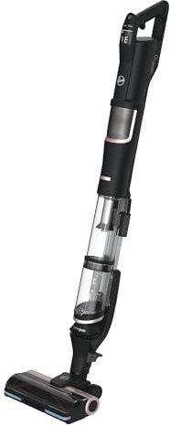 Hoover Cordless Vacuum Cleaner, HFX with Anti Hair Wrap Bar to Prevent Hair Wrap, Powerful 30 mins run-time, Corner Genie to Clean Floor Edges & Tight Spaces, LED Lights, Pet Tool, Black [HFX10P]
