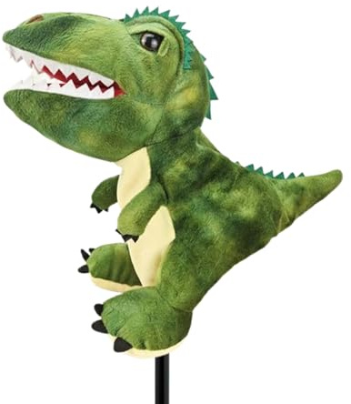 Golf Club Head Cover Funny Cartoon Golf Animal Wood Pole Set Suitable for 460 cc (Dinosaur)
