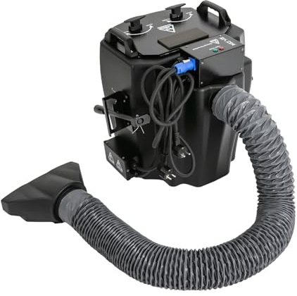 VonVVer Dimma maskin torris 6 000 W 8 min utfärdstid 10 kg torris, kapacitet golvdimmaskin för hem, fest, bröllop