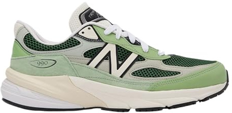 New Balance Baskets 990v6 fabriquées aux États-Unis pour homme, Avocat/menthe naturelle, 10