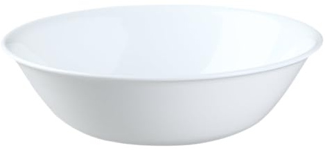 Corelle Livingware 1-Quart Serving Bowl, Winter Frost White, Pack of 1