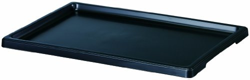 Geosism & Nature Sottovaso giapponese in plastica, sottovaso rettangolare per bonsai con bordi arrotondati, linea japan bonsai, misure interne (29,5x20x1 cm - A10)