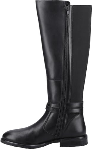Hush Puppies Female Victoria Long Boots, Black, 6
