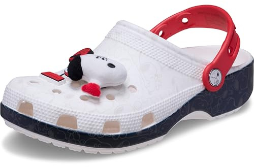 Crocs Peanuts Classic Clog K, Zoccoli Unisex - Bambini e Ragazzi, Multicolore, 33/34 EU