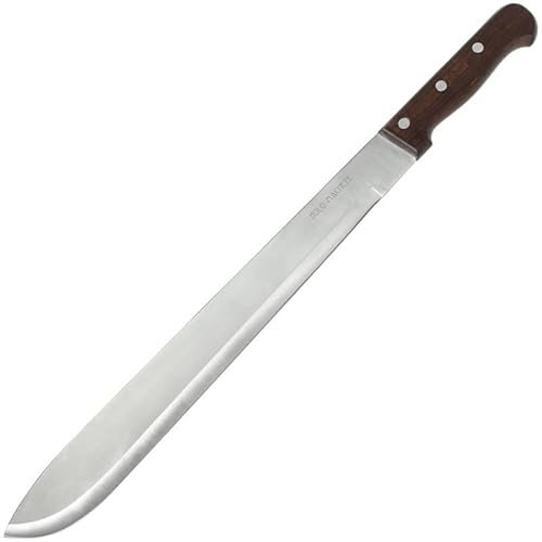 **Bolo Machete 23,75 (60 cm) – Scharfe Machete aus 420 rostfreiem Stahl mit Holzgriff & Nylonetui – Perfekt für Garten, Outdoor & Survival**