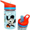 Mickey Mouse Tritan Water Bottles Drinking Gym 400ml – BPA-Free Leakproof Tritan Bottle with Flip Lid – Reusable Disney Drink Bottle for School, Travel, Sports – Boys & Girls Ages 3+