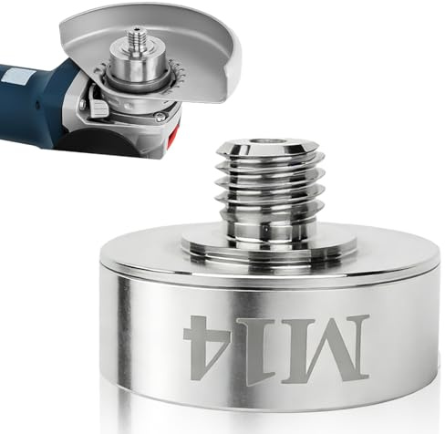 BAIFULAI X-LOCK-adapter till M14-gänga: 45 mm X-lock-adapter med motmutter, M14 Xlock-adapter för vinkelslip, diamantborr, skärkniv, vinkelslip skärblad