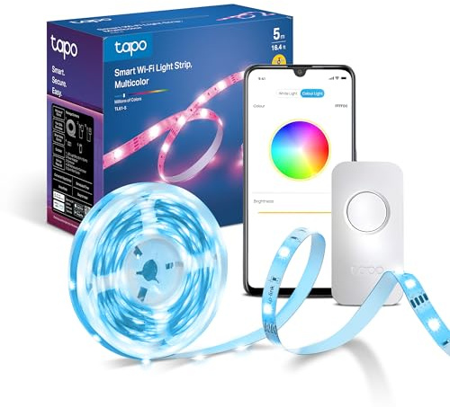 Tapo TL61-5 5m Smart LED Strip Light Multicolour Music Sync LED Lights