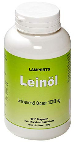 LEINÖL 1000 mg Lamperts Kapseln 100 St