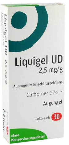 LIQUIGEL UD 2,5mg/g Augengel i.Einzeldosisbeh. 30X0.5 g