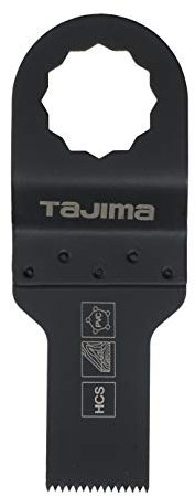 Tajima SHC20 Sägezubehör (Sägeblatt für Multitool; Sternaufnahme; präzise Schnitte in Holz, Kunststoffe, Gipskarton; lange Lebensdauer; 20 mm; fein gezahnt)