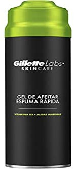 Gillette Labs Rasiergel mit schnellem Schaum, erfrischt, beruhigt und schützt vor Hautreizungen während der Rasur, leicht zu spülen, 198 ml