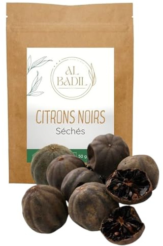 al badil Limone nero essiccato (loumi): Questo condimento tradizionale è un ingrediente indispensabile per gli amanti della cucina.