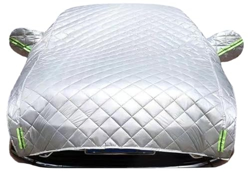 Telo Copriauto Antigrandine, Telo Antigrandine Per Auto, Copri Parabrezza Per Auto, Copertura per Auto Impermeabile Anti UV Anti Ventos Antipolvere per Maggior Parte delle Auto e Suv, 5.1×2.5m