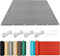 Sonnensegel Sonnenschutz 35 x 800 cm, HDPE Wetterbeständig Atmungsaktiv, Sonnensegel Viereck Awnings, Sonnensegel Beschattung, für Balkon Garten, Hellgrau