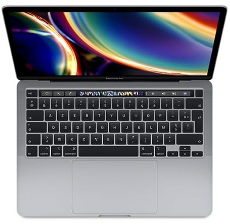 2020 Apple MacBook Pro med 2.3GHz Intel Core i7 (13-tum, 16GB RAM, 512GB SSD Kapacitet) (QWERTZ German) Rymdgrå (Renoverad)
