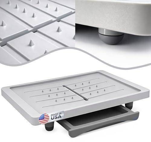 Large Cutting Board - Karving King Meal Prep System with Juice Groove, Spikes & Drip Tray - BPA Free Cutting Board - Patented Multi-Feature Design Carving Board - BBQ Essential & Kitchen Gifts