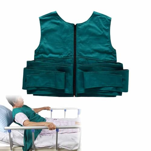 QNZKIOXV Sturdy Chest Restraint Band for Seniors with Dementia, Vest Restraint Suit for Bed or Wheelchair