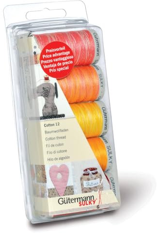 Unbekannt GÌ Termann NÄ Hgarn-Set, Embroidery 12, Prozent Baumwolle Sunny one Size