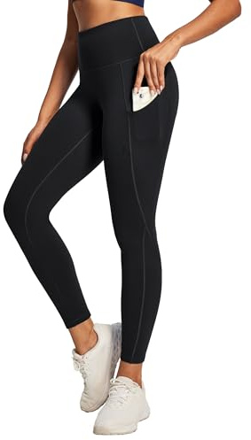 Ewedoos Leggings with Pockets High Waisted Tummy Control Yoga Pants Women