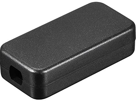 sourcing map 10 Stück Staubdicht Mini-Verteilerdose 40x20x10,5mm für Elektroprojekt Schwarz