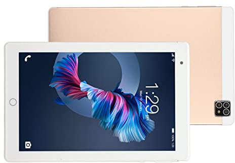 Jectse Tableta de 8 Pulgadas, 2,4G 5G de Doble Frecuencia WiFi Calling Tablet PC para Android 10,4GB RAM 64GB ROM, Dual SIM Dual Standby, Batería de 8800mAh