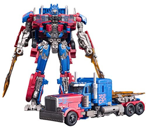Transformers Spielzeug Optimus Prime, Deformierter Autoroboter, Transformation Action Figure, Wandelbares Actionfigur füR Kinder Geschenke