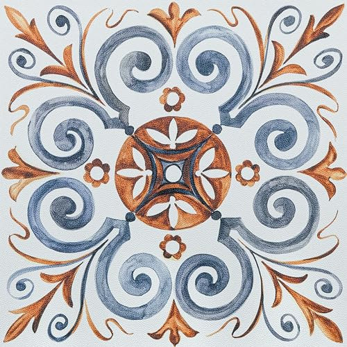 Vinylboden Selbstklebend, PVC Bodenbelag Selbstklebend für Bad Küche Wohnzimmer Wasserdicht Bodenfliesen Selbstklebend 30x30cm, Dicke 1mm 36 Stück