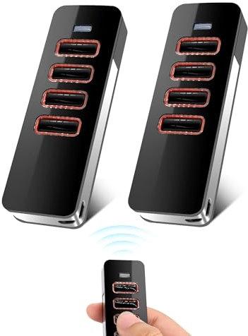 868Mhz Fernbedienung für Sommer Handsender für Sommer 4018V000, 4 Befehl für Pearl Funksender für Sommer 4015862001900, Garagentor Fernbedienung für Sommer Torantriebe, Rollencode (2PCS)