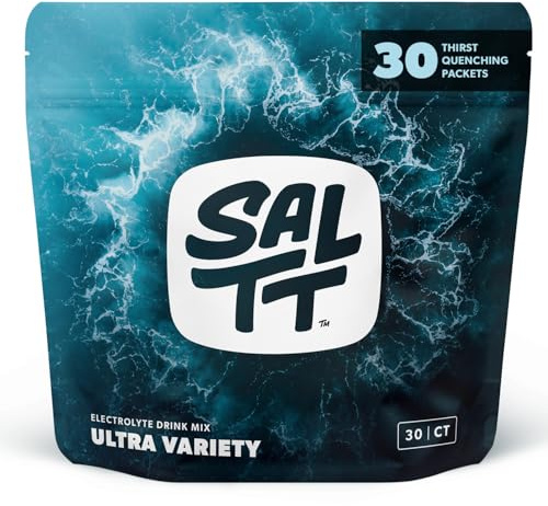 SALTT Electrolyte Packets - Ultra Variety Pack (30 Sticks) Zero Sugar