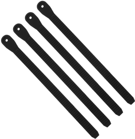 BESTonZON 4pezzi Scala da Snowboard Cinghie Regolabili per Rotelle Attacchi per Snowboard Fibbia Cinghie di Ricambio per Scale e in